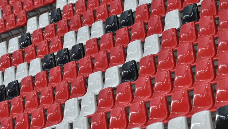 11.12.2021, xblx, Fussball 1.Bundesliga, SC Freiburg - TSG Hoffenheim emspor, v.l. keine Zuschauer, Fans (DFL DFB REGULATIONS PROHIBIT ANY USE OF PHOTOGRAPHS as IMAGE SEQUENCES and or QUASI-VIDEO) Freiburg