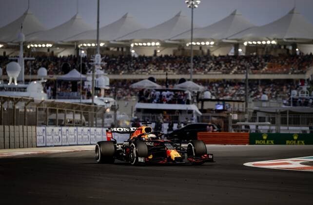 ABU DHABI - Max Verstappen of Red Bull Racing during the Abu Dhabi Grand Prix at Yas Marina Circuit on December 12, 2021 in Abu Dhabi, United Arab Emirates. REMKO DE WAAL F1 Grand Prix 2021 xVIxANPxSportx xxANPxIVx