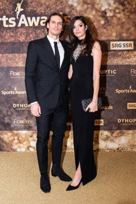 12.12.2021, Zürich, SRF Studio Leutschenbach, Swiss Sports Awards 2021, Nati-Torwart Yann Sommer mit seiner Frau Alina Zürich SRF Studio Leutschenbach Zürich Schweiz Copyright: xJustPictures.ch DanielaxPorcellix