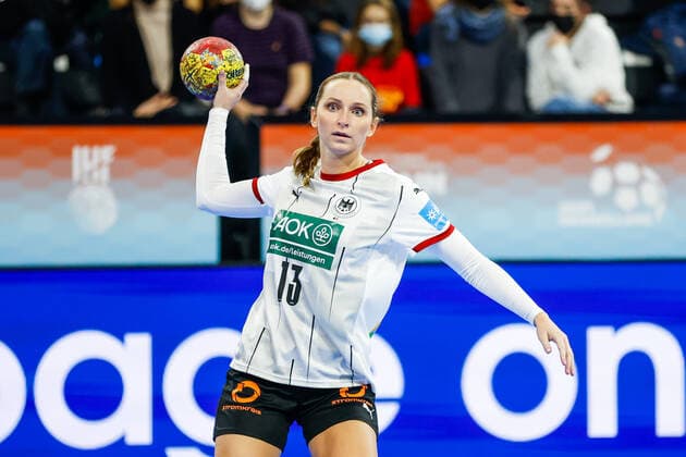 Silje Brons PETERSEN (13) during the handball match Denmark vs Germany, 25th IHF Women™s World Championship, WM, Weltmeisterschaft Spain, 12.12.2021,  Copyright: xJozoxCabrajax xkolektiffx