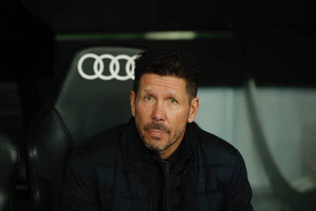 Madrid, Spain.12th December 2021: Diego Pablo Simeone, coach from Atletico de Madrid, during LaLiga Santander round 17 against Real Madrid CF at Santiago Bernabeu. (Photo by: Ivan Abanades Medina Cordon Press).