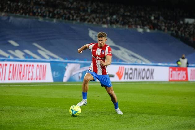 Madrid, Spain.12th December 2021: Llorente, midfield from Atletico de Madrid, during LaLiga Santander round 17 against Real Madrid CF at Santiago Bernabeu. (Photo by: Ivan Abanades Medina Cordon Press).