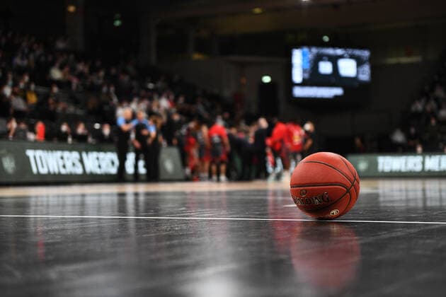 Basketball I Herren I Saison 2021-2022 I Eurocup I 7. Spieltag I Hamburg Towers - LOKOMOTIV KUBAN KRASNODAR I 15.12.2021 Symbolfoto, Basketball Hamburg edel-optics.de Arena Hamburg Deutschland Copyright: xLobeca Hannigx