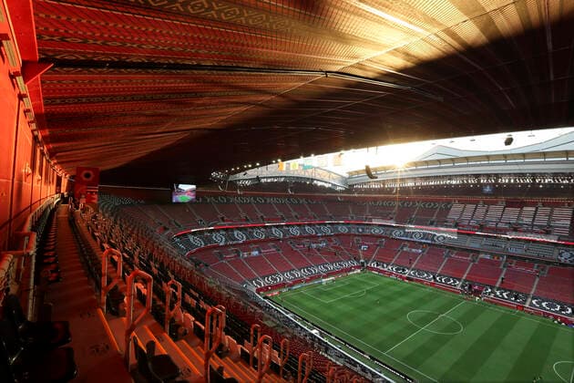 AL BAYT Stadion FIFA Arab Cup 2021 in Qatar Eroeffnungs Zeremonie Stadion AL Bayt am 30.11.2021 in Al Chaur in Katar *** AL BAYT Stadium FIFA Arab Cup 2021 in Qatar Opening Ceremony Stadium AL Bayt on 30 11 2021 in Al Chaur in Qatar