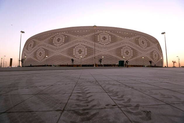 AL THUMAMA Stadion Weltmeisterschaft Stadion 2022 FIFA Arab Cup 2021 in Katar Stadion Al Thumama am 07.12.2021 in Doha *** AL THUMAMA Stadium World Cup Stadium 2022 FIFA Arab Cup 2021 in Qatar Stadium Al Thumama on 07 12 2021 in Doha