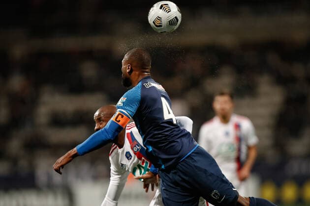 Ousmane Kante (Paris Football Club) FOOTBALL : 32eme finale de la Coupe de France - Paris Football Club vs Olympique Lyonnais - 17 12 2021 AurelienMorissard Panoramic 