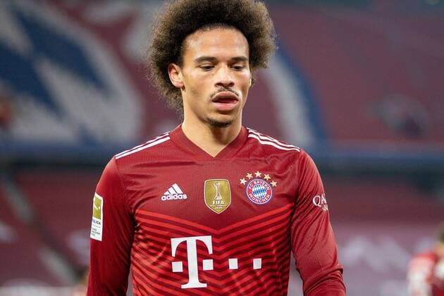 Leroy Sane (FC Bayern Muenchen, 10), GER, FC Bayern Muenchen vs. VFL Wolfsburg, Fussball, Bundesliga, 17. Spieltag, Spielzeit 2021 2022, 17.12.2021, DFB DFL regulations prohibit any use of photographs as image sequences and or quasi-video., GER, FC Bayern Muenchen vs. VFL Wolfsburg, Fussball, Bundesliga, 17. Spieltag, Spielzeit 2021 2022, 17.12.2021 Muenchen Copyright: xEibner-Pressefoto SaschaxWaltherx EP_EER