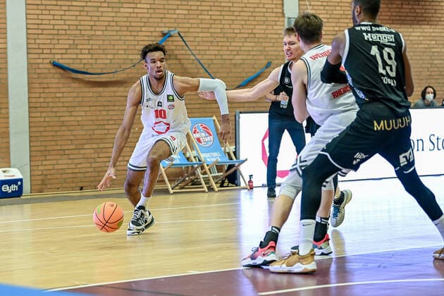 Barmer 2. Basketball Bundesliga ProB, Rheinstars Koeln vs. WWU Baskets Muenster, 18.12.2021 Aykeen Richardson (RheinStars Koeln 10), Barmer 2. Basketball Bundesliga ProB, Rheinstars Koeln vs. WWU Baskets Muenster am 18.12.2021 im ASV Koeln in Koeln (Nordrhein-Westfalen) Copyright: xBEAUTIFULxSPORTS Mueller-Laschetx