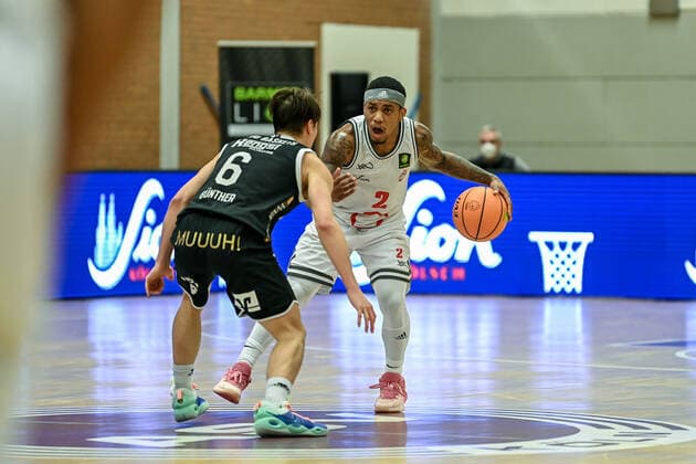 Barmer 2. Basketball Bundesliga ProB, Rheinstars Koeln vs. WWU Baskets Muenster, 18.12.2021 Vincent Lamont Golson Jr (RheinStars Koeln 2), Barmer 2. Basketball Bundesliga ProB, Rheinstars Koeln vs. WWU Baskets Muenster am 18.12.2021 im ASV Koeln in Koeln (Nordrhein-Westfalen) Copyright: xBEAUTIFULxSPORTS Mueller-Laschetx