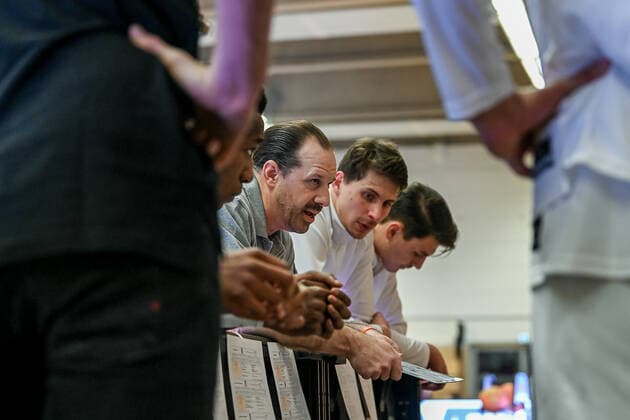 Barmer 2. Basketball Bundesliga ProB, Rheinstars Koeln vs. WWU Baskets Muenster, 18.12.2021 Simon Cote (Trainer RheinStars Koeln), Barmer 2. Basketball Bundesliga ProB, Rheinstars Koeln vs. WWU Baskets Muenster am 18.12.2021 im ASV Koeln in Koeln (Nordrhein-Westfalen) Copyright: xBEAUTIFULxSPORTS Mueller-Laschetx