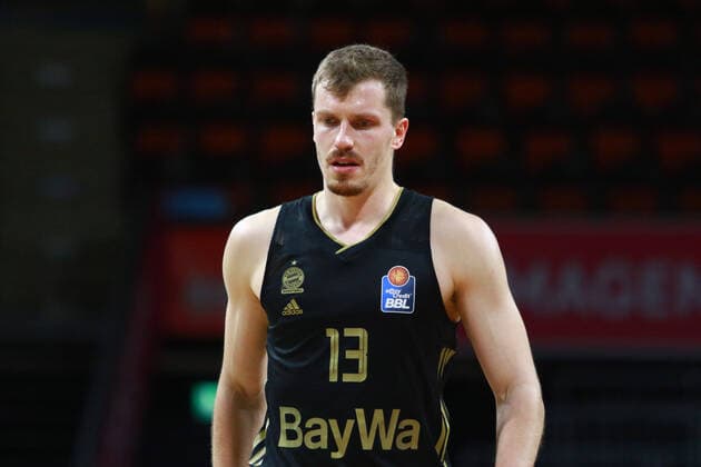 13 Andreas Obst (FCBB) Basketball BBL FC Bayern München - MHP Riesen Ludwigsburg im Audi Dome am 19.12.2021 FOTO: Mladen Lackovic LakoPress