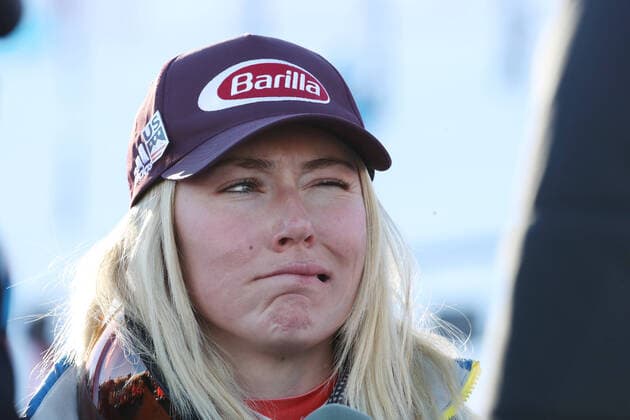ALPINE SKIING - FIS WC Courchevel COURCHEVEL,FRANCE,21.DEC.21 - ALPINE SKIING - FIS World Cup, giant slalom, ladies. Image shows Mikaela Shiffrin (USA).  GEPAxpictures xMathiasxMandl