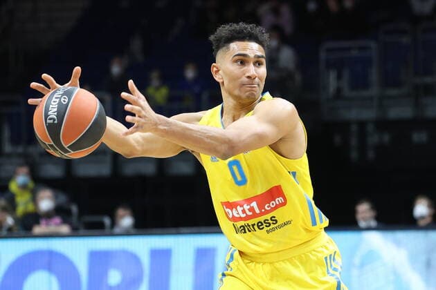 DEU, Euroleague, ALBA vs. AS Monaco, 22.12.2021, Mercedes-Benz-Arena, Berlin, DEU, Euroleague, ALBA vs. AS Monaco, im Bild Maodo Lo (ALBA Berlin 0)
