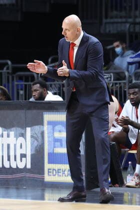 DEU, Euroleague, ALBA vs. AS Monaco, 22.12.2021, Mercedes-Benz-Arena, Berlin, DEU, Euroleague, ALBA vs. AS Monaco, im Bild Head Coach: Sasa Obradovic (AS Monaco)