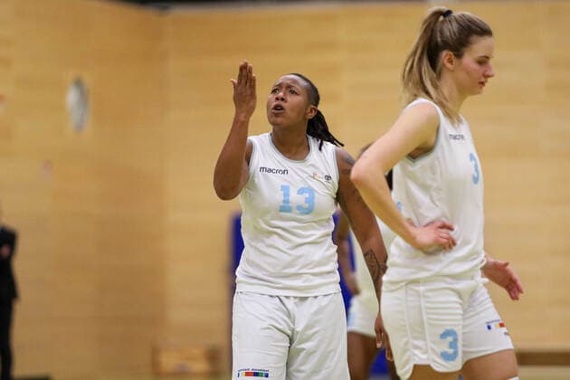 1. Basketball Bundesliga Damen Capitol Bascats Düsseldorf gegen Eisvögel USC Freiburg, 22.12.2021 Marquita Lashae Waller ( 13 Capitol Bascats Duesseldorf); 1. Basketball Bundesliga Damen Capitol Bascats Düsseldorf gegen Eisvögel USC Freiburg am 22.12.2021, Duesseldorf. Copyright: xBEAUTIFULxSPORTS KennyxBeelex