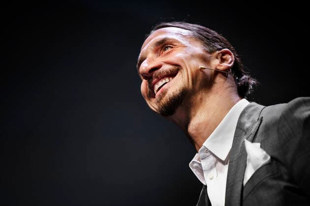 Swedish football player Zlatan Ibrahimovic, at Il Palazzo dell Arte in Milan, Italy, on December 12, 2021, in connection with the release of his new book Adrenalina written by Italian sports journalist Luigi Garlando. MILAN ITALY x3523x *** Swedish football player Zlatan Ibrahimovic, at Il Palazzo dell Arte in Milan, Italy, on December 12, 2021, in connection with the release of his new book Adrenalina written by Italian sports journalist Luigi Garlando MILAN ITALY x3523x,  Copyright: xThomasxKarlsson DN TTx ZLATAN IBRAHIMOVIC