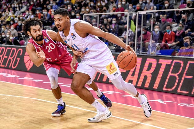 easyCredit BBL, Telekom Baskets Bonn vs. Syntainics MBC , 26.12.2021 Kostja Mushidi (Syntainics MBC 11), easyCredit BBL, Telekom Baskets Bonn vs. Syntainics MBC am 26.12.2021 im Telekom Dome Bonn, Bonn (Nordrhein-Westfalen) Copyright: xBEAUTIFULxSPORTS Mueller-Laschetx