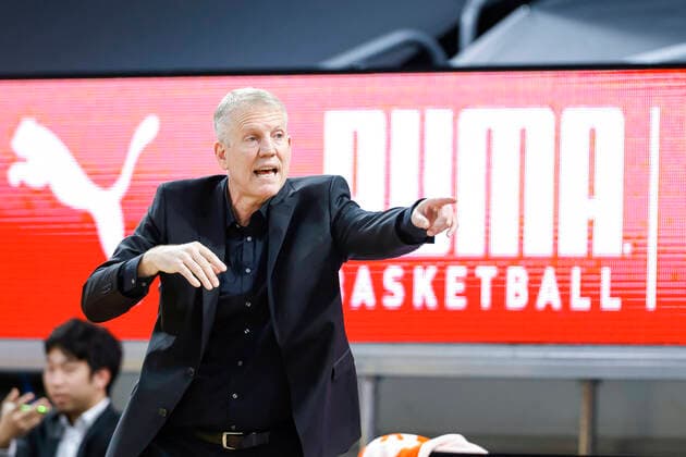 Headcoach John Patrick (MHP Riesen Ludwigsburg) Brose Bamberg - MHP Riesen Ludwigsburg - easyCredit-BBL - Basketball Bundesliga Saison 2021 22 Spieltag 13, 27.12.2021 Bamberg, Brose Arena Copyright: DanielxLöb
