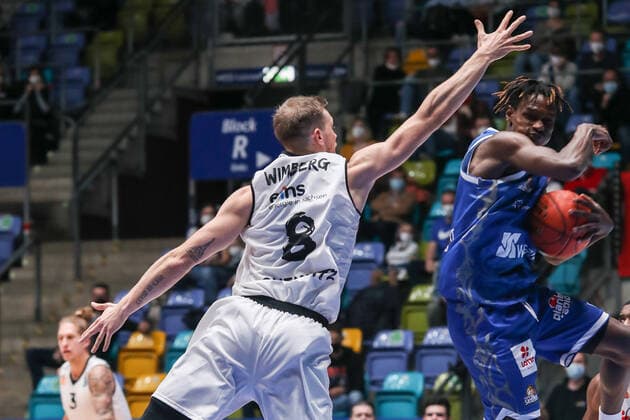 Wimberg Niklas,(Niners Chemnitz, 8), , GER,Basketball, BBL, Fraport Skyliners gegen Niners Chemnitz,27.12.2021, Frankfurt Copyright: xEibner-Pressefoto UlrichxScherbaumx EP_usm
