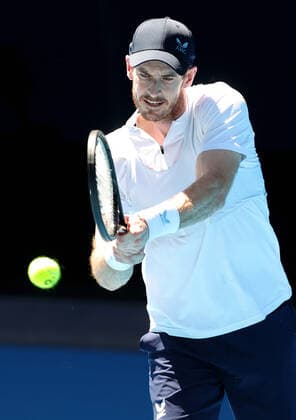 ATP, Tennis Herren CUP PRACTICE SESSION, Andy Murray during an ATP Cup practice session at Melbourne Park in Melbourne, Friday, December 31, 2021. ( NO ARCHIVING, EDITORIAL USE ONLY, NO USE IN BOOKS WITHOUT CONSENT MELBOURNE VIC AUSTRALIA  Copyright: xCONxCHRONISx 20211231001609942786