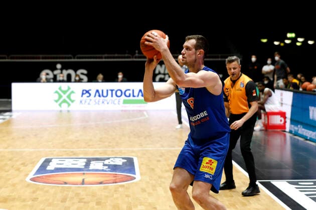 02.01.2022, easyCredit Basketball Bundesliga, BBL, Saison 2021 2022, Herren, Chemnitz Niners - Syntainics MBC Johannes Richter, Syntainics MBC Chemnitz Messe Chemnitz Sachsen Germany