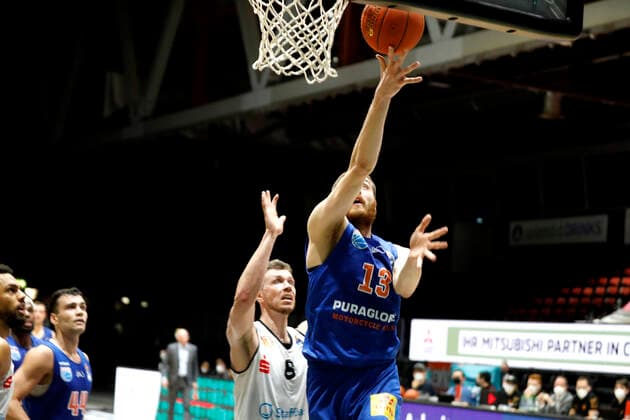 02.01.2022, easyCredit Basketball Bundesliga, BBL, Saison 2021 2022, Herren, Chemnitz Niners - Syntainics MBC Radii Caisin, Syntainics MBC Chemnitz Messe Chemnitz Sachsen Germany