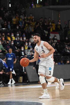Basketball I Herren I Saison 2021-2022 I Bundesliga I 13. Spieltag I Hamburg Towers - ALBA Berlin I 02.01.2022 Maximilian DiLeo ( 3, Shooting Guard, Hamburg Towers) Hamburg edel-optics.de Arena Hamburg Deutschland Copyright: xLobeca AndreasxHannigx
