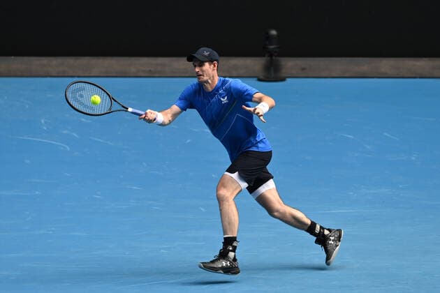 TENNIS MELBOURNE SUMMER SET, Andy Murray of Britain during their match against Facundo Bagnis of Argentina on Day 2 of the Melbourne Summer Set tennis tournament at Melbourne Park in Melbourne, Tuesday, January 4, 2022. ( NO ARCHIVING, EDITORIAL USE ONLY, NO USE IN BOOKS WITHOUT CONSENT MELBOURNE VIC AUSTRALIA  Copyright: xJOELxCARRETTx 20220104001610722617