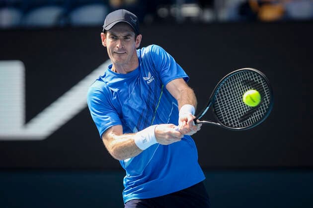 Andy Murray AO Melbourne Summer Set 2022 - Melbourne Park - Melbourne - Victoria - Australia - 04 01 2022. Copyright: xJuergenxHasenkopfx