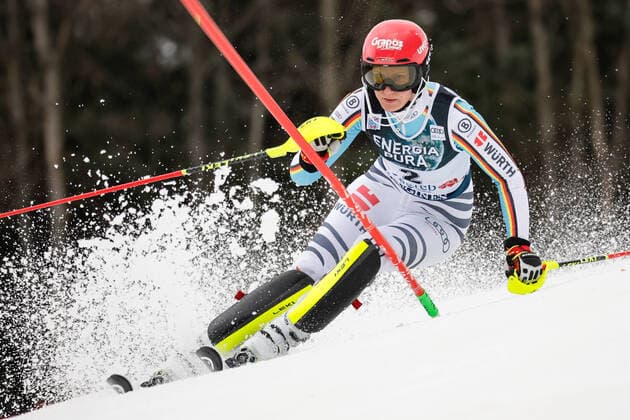 Bilder des Jahres 2022, Sport 01 Januar Sport Themen der Woche KW01 Sport Bilder des Tages ALPINE SKIING - FIS WC Zagreb ZAGREB,CROATIA,04.JAN.22 - ALPINE SKIING - FIS World Cup, slalom, ladies. Image shows Lena Duerr (GER).  GEPAxpictures xWolfgangxGrebien