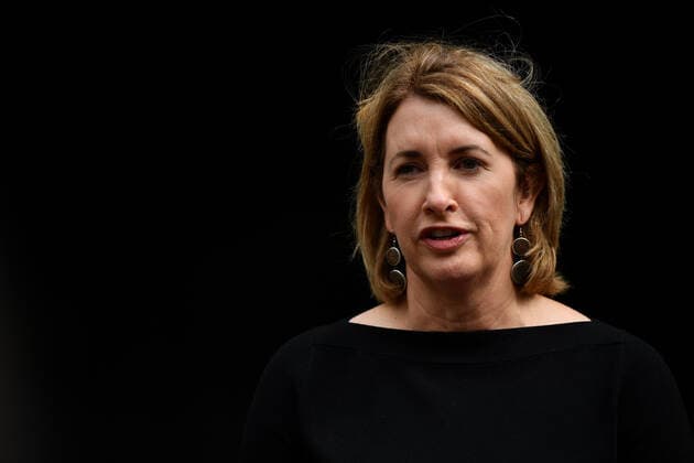 AUSTRALIAN OPEN CEO CRAIG TILEY PRESSER, Dr Carolyn Broderick speaks to media in Melbourne, Wednesday, January 5, 2022. ( NO ARCHIVING, EDITORIAL USE ONLY, NO USE IN BOOKS WITHOUT CONSENT MELBOURNE VIC AUSTRALIA  Copyright: xJOELxCARRETTx 20220105001610883686