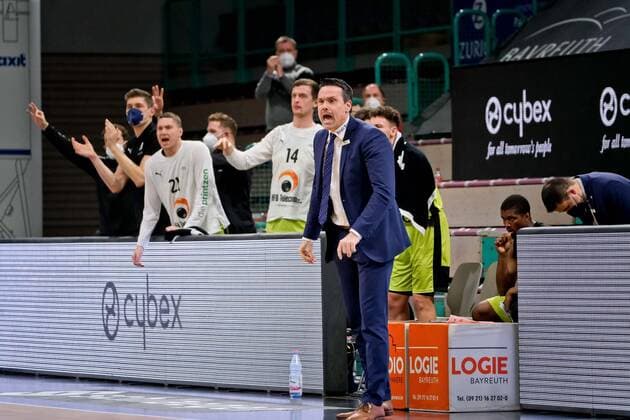 medi bayreuth - BG Goettingen , Basketball, Bundesliga, BBL, Spieltag 2, Spielzeit 2021 2022, 05.01.2022, medi bayreuth - BG Goettingen , Basketball, Bundesliga, BBL, Spieltag 2, Spielzeit 2021 2022, 05.01.2022, Foto: EIBNER Thorsten Ochs Bayreuth Copyright: xEibner-Pressefoto ThorstenxOchsx EP_TOS