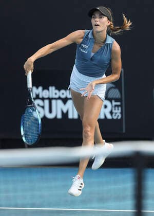 Mirjam Bjorklund AO Melbourne Summer Set 2022 - Melbourne Park - Melbourne - Victoria - Australia - 06 01 2022. Copyright: xJuergenxHasenkopfx