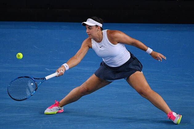 TENNIS MELBOURNE SUMMER SET, Ana Konjuh of Croatia in action during their match against Qinwen Zheng of China on Day 5 of the Melbourne Summer Set tennis tournament at Melbourne Park in Melbourne, Friday, January 7, 2022. ( NO ARCHIVING, EDITORIAL USE ONLY, NO USE IN BOOKS WITHOUT CONSENT MELBOURNE VIC AUSTRALIA  Copyright: xJAMESxROSSx 0146965576st