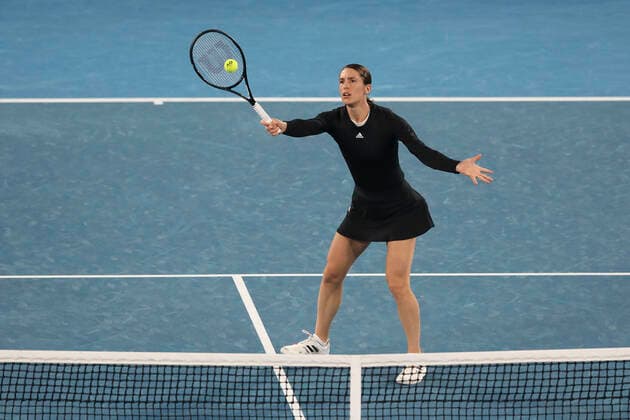 Andrea Petkovic AO Melbourne Summer Set 2022 - Melbourne Park - Melbourne - Victoria - Australia - 07 01 2022. Copyright: xJuergenxHasenkopfx