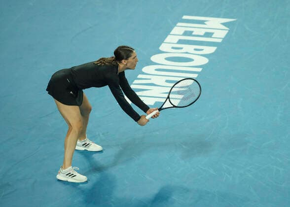 Andrea Petkovic AO Melbourne Summer Set 2022 - Melbourne Park - Melbourne - Victoria - Australia - 07 01 2022. Copyright: xJuergenxHasenkopfx
