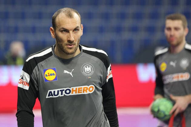 Deutschland - Schweiz, Testspiel Marcel Schiller (Deutschland, 31). Handball-Länderspiel zwischen Deutschland und der Schweiz am 7. Januar 2022 in Mannheim., Mannheim Baden-Württemberg Deutschland SAP Arena