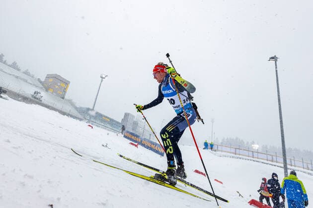 07.01.2022, GER, Oberhof, Biathlon Männer Sprint 10km, Saison 2021 2022, Oberhof KUEHN Johannes (GER) Oberhof Lotto Thüringen Arena am Rennst Thüringen Deutschland