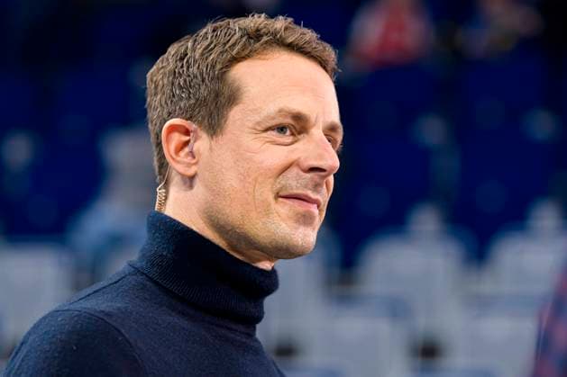 Mannheim, Deutschland 07. Januar 2022: DHB Herren Testspiel, EHF EM 2022, Deutschland vs. Schweiz ARD Moderator Alexander Bommes Mannheim SAP Baden-Württemberg Deutschland