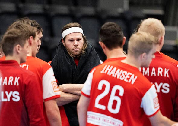 Handball, Testspiel, Dänemark - Norwegen Danmarks Mikkel Hansen Danmark og Norge spiller testkamp forud for EM i herrehaandbold, i Royal Stage i Hilleroed, loerdag den 8. januar 2022.. , Hilleroed Denmark Copyright: ClausxBechx cop101 spdk20220108-175519-L