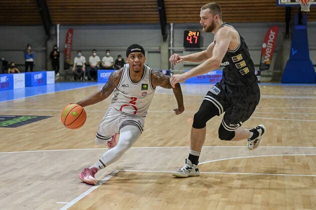 Barmer 2. Basketball Bundesliga ProB, Rheinstars Koeln vs. Iserlohn Kangaroos, 08.01.2022 Vincent Lamont Golson Jr (RheinStars Koeln 2), Barmer 2. Basketball Bundesliga ProB, Rheinstars Koeln vs. Iserlohn Kangaroos am 08.01.2022 im ASV Koeln in Koeln (Nordrhein-Westfalen) Copyright: xBEAUTIFULxSPORTS Mueller-Laschetx