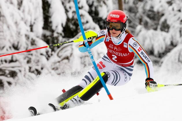 Bilder des Jahres 2022, Sport 01 Januar Sport Themen der Woche KW01 ALPINE SKIING - FIS WC Kranjska Gora KRANJSKA GORA,SLOVENIA,09.JAN.22 - ALPINE SKIING - FIS World Cup, slalom, ladies. Image shows Lena Duerr (GER).  GEPAxpictures xWolfgangxGrebien