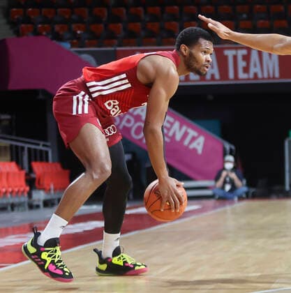 09.01.2022, BBL, FC Bayern Basketball vs Chemnitz Niners Basketball, im Bild: Corey Walden (FCB Basketball)