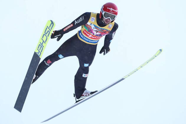 Bilder des Jahres 2022, Sport 01 Januar Sport Themen der Woche KW01 Sport Bilder des Tages Ski jumping, Skispringen, Ski, nordisch - FIS WC Bischofshofen BISCHOFSHOFEN,AUSTRIA,09.JAN.22 - NORDIC SKIING, SKI JUMPING - FIS World Cup, large hill, team event. Image shows Markus Eisenbichler (GER).  GEPAxpictures xDavidxGeieregger