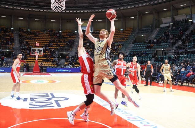 44during the series A1 italian LBA basketball championship match Kigili Fortitudo Bologna Vs. Openjobmetis Varese at the Paladozza sports palace - Bologna, January 2022  Copyright: xMichelexNuccix xIPAx xx 0