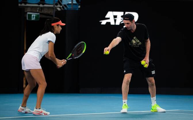 Mandatory Credit: Photo by Rob Prange Shutterstock (12750372cw) Torben Beltz during practice at the 2022 Sydney Tennis Classic WTA, Tennis Damen 500 tennis tournament Sydney Tennis Classic, Day 2, Tennis, Olympic Park, Sydney, Australia - 11 Jan 2022 Sydney Tennis Classic, Day 2, Tennis, Olympic Park, Sydney, Australia - 11 Jan 2022 Copyright: xRobxPrange Shutterstockx 12750372cw