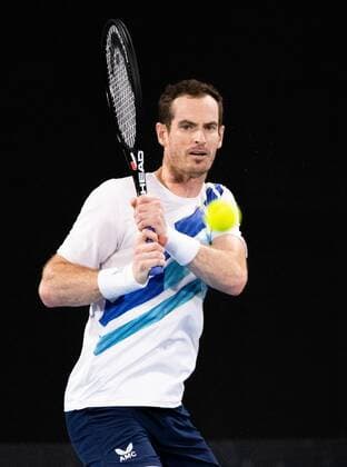 Mandatory Credit: Photo by Shutterstock (12757262df) Andy Murray in action during his round of 16 match Sydney Tennis Classic, Day 4, Tennis, Olympic Park, Sydney, Australia - 12 Jan 2022 Sydney Tennis Classic, Day 4, Tennis, Olympic Park, Sydney, Australia - 12 Jan 2022 Copyright: xShutterstockx 12757262df