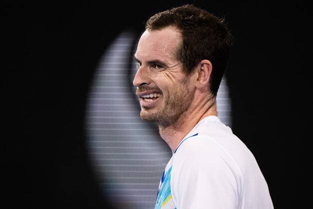 Mandatory Credit: Photo by Shutterstock (12757262ek) Andy Murray reacts during his round of 16 match Sydney Tennis Classic, Day 4, Tennis, Olympic Park, Sydney, Australia - 12 Jan 2022 Sydney Tennis Classic, Day 4, Tennis, Olympic Park, Sydney, Australia - 12 Jan 2022 Copyright: xShutterstockx 12757262ek