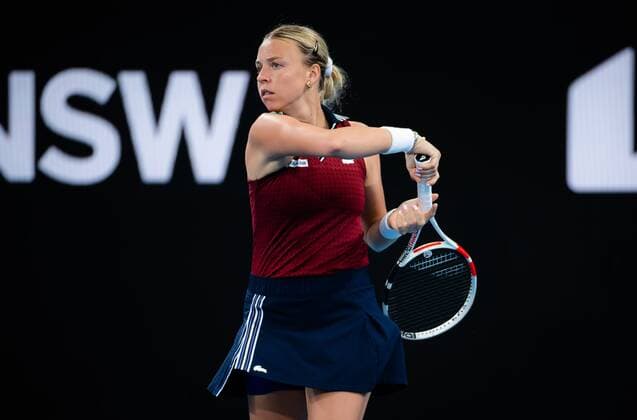 Mandatory Credit: Photo by Rob Prange Shutterstock (12751288ab) Anett Kontaveit of Estonia before the quarter-final of the 2022 Sydney Tennis Classic WTA, Tennis Damen 500 tennis tournament Sydney Tennis Classic, Day 4, Tennis, Olympic Park, Sydney, Australia - 13 Jan 2022 Sydney Tennis Classic, Day 4, Tennis, Olympic Park, Sydney, Australia - 13 Jan 2022  Copyright: xRobxPrange Shutterstockx 12751288ab