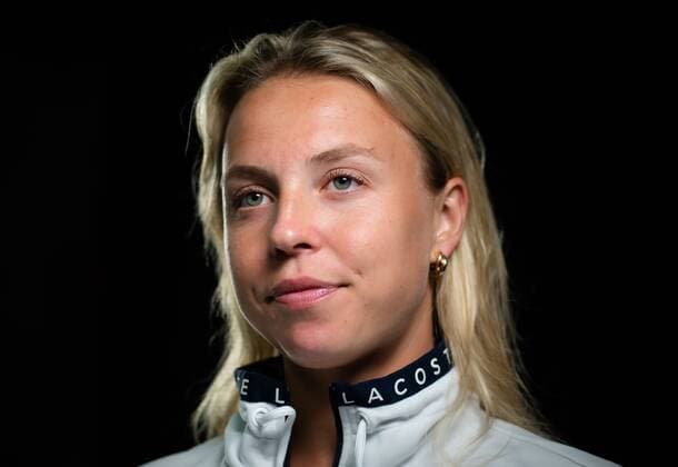 Mandatory Credit: Photo by Rob Prange Shutterstock (12751288bd) Anett Kontaveit of Estonia talks to the media after the quarter-final of the 2022 Sydney Tennis Classic WTA, Tennis Damen 500 tennis tournament Sydney Tennis Classic, Day 4, Tennis, Olympic Park, Sydney, Australia - 13 Jan 2022 Sydney Tennis Classic, Day 4, Tennis, Olympic Park, Sydney, Australia - 13 Jan 2022  Copyright: xRobxPrange Shutterstockx 12751288bd